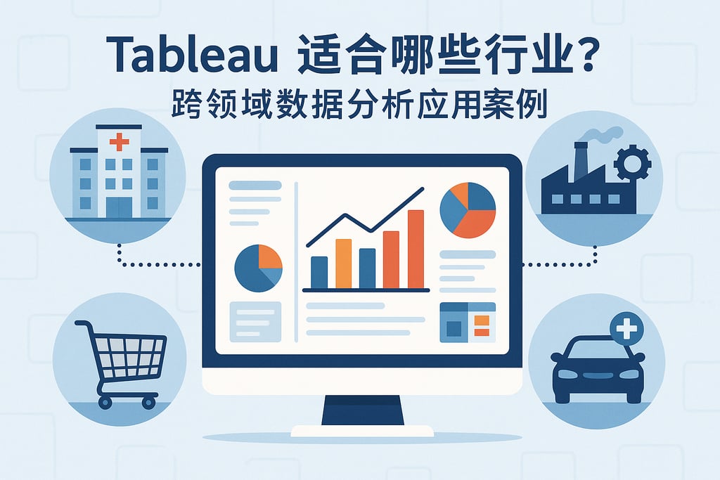 Tableau适合哪些行业？跨领域数据分析应用案例