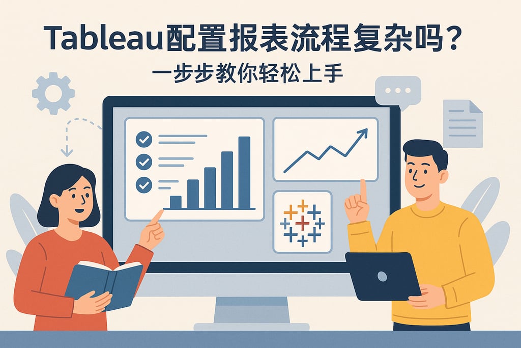 Tableau配置报表流程复杂吗？一步步教你轻松上手