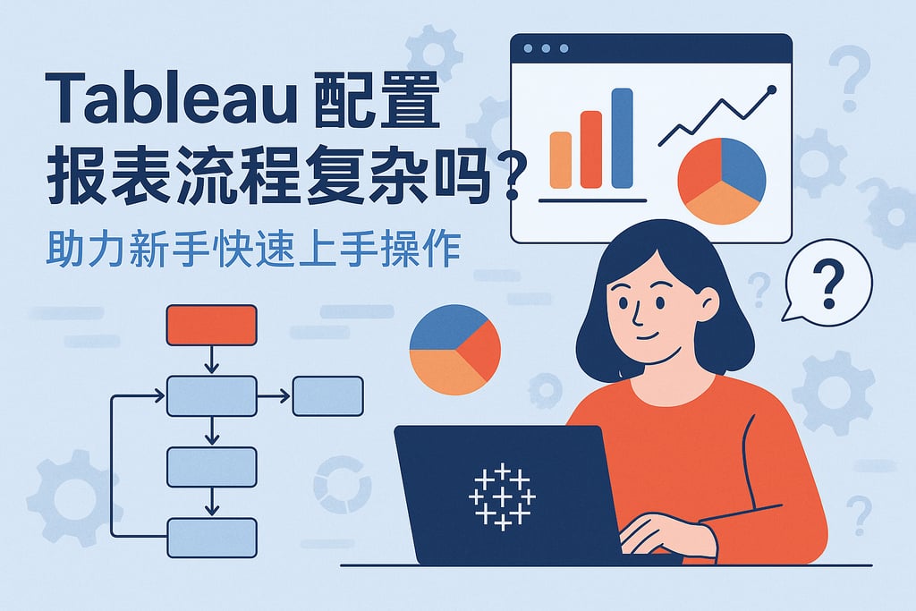 Tableau配置报表流程复杂吗？助力新手快速上手操作