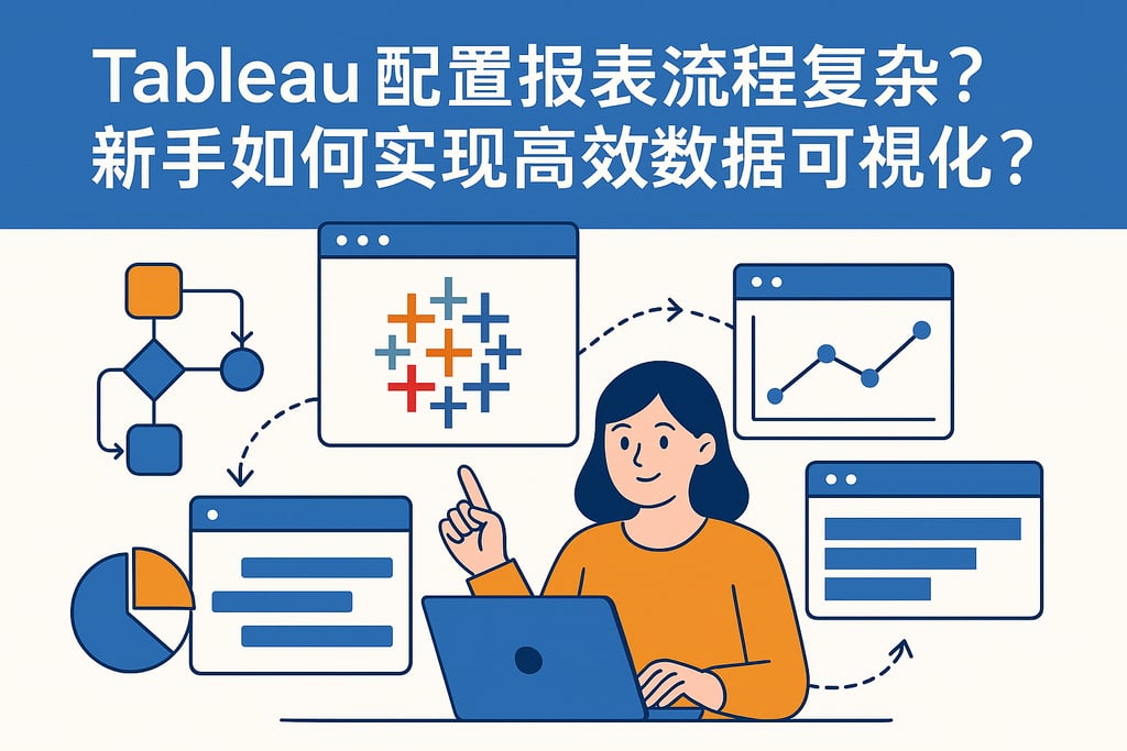 Tableau配置报表流程复杂吗？新手如何实现高效数据可视化？
