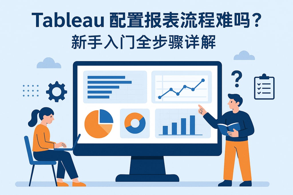 Tableau配置报表流程难吗？新手入门全步骤详解