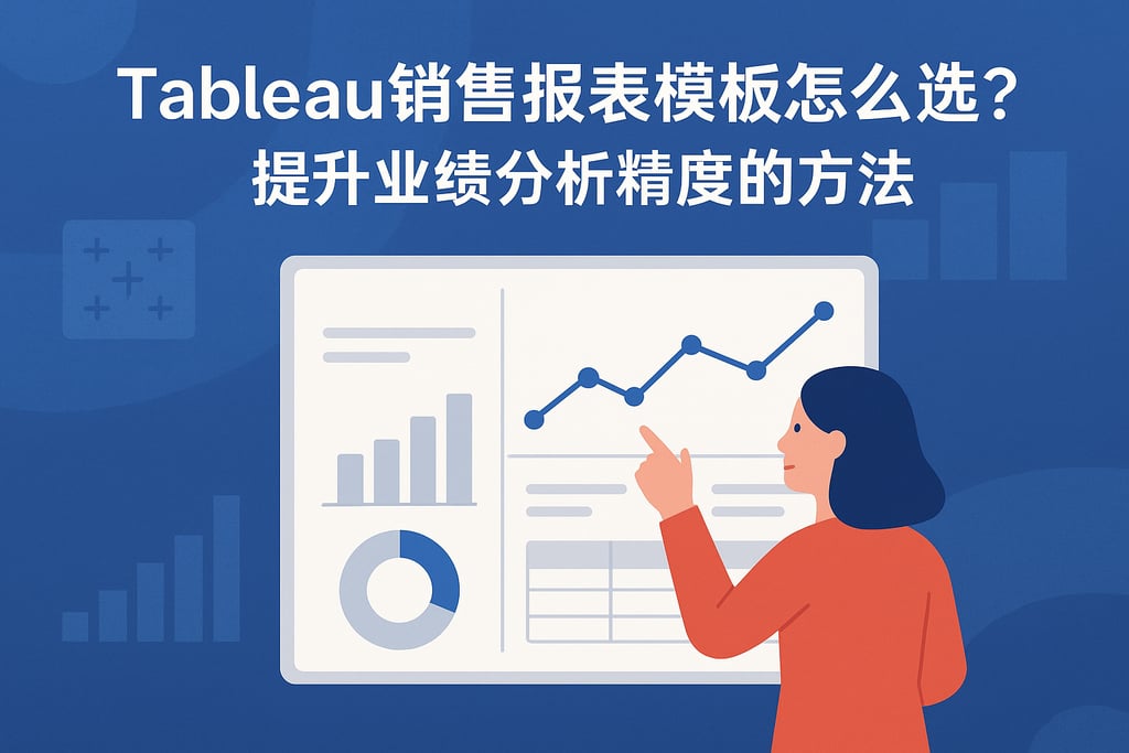 Tableau销售报表模板怎么选？提升业绩分析精度的方法
