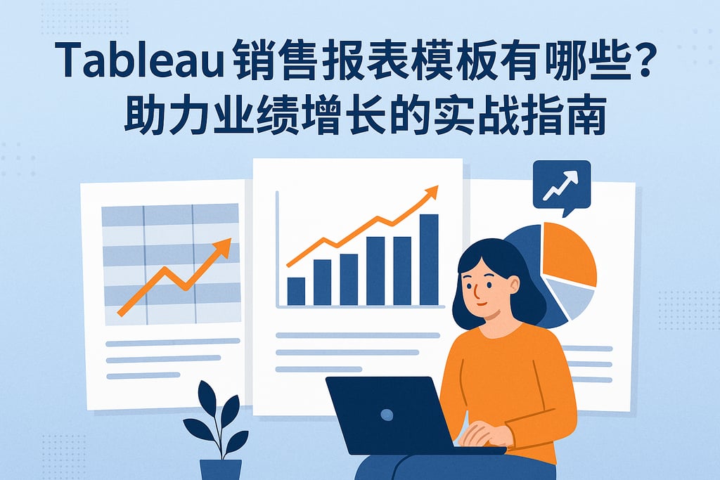 Tableau销售报表模板有哪些？助力业绩增长的实战指南