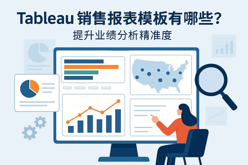 Tableau销售报表模板有哪些？提升业绩分析精准度