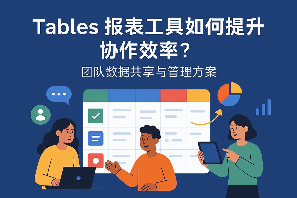 Tables报表工具如何提升协作效率？团队数据共享与管理方案