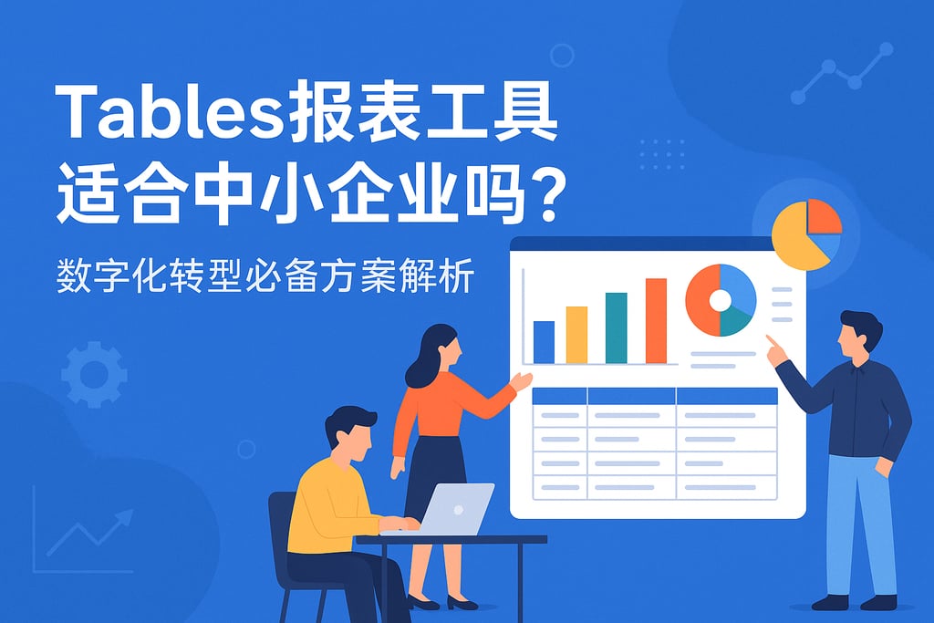 Tables报表工具适合中小企业吗？数字化转型必备方案解析。