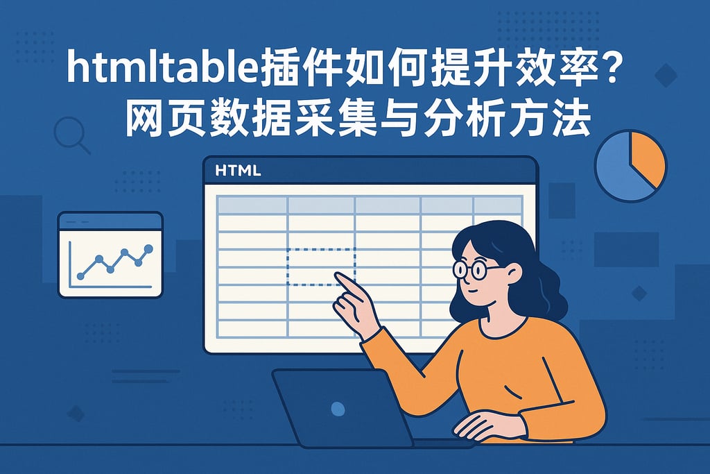 htmltable插件如何提升效率？网页数据采集与分析方法