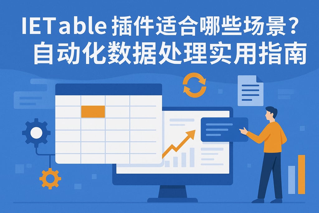 ietable插件适合哪些场景？自动化数据处理实用指南