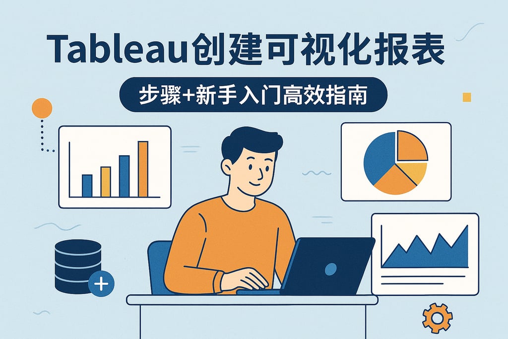 tableau创建可视化报表步骤？新手入门高效指南