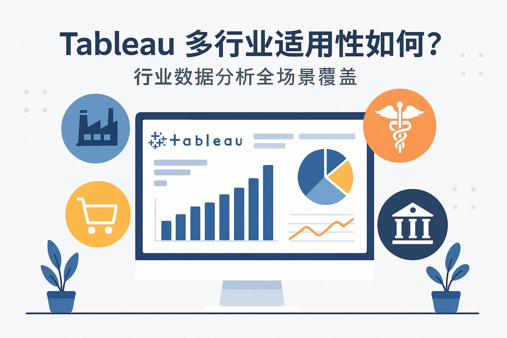 tableau多行业适用性如何？行业数据分析全场景覆盖