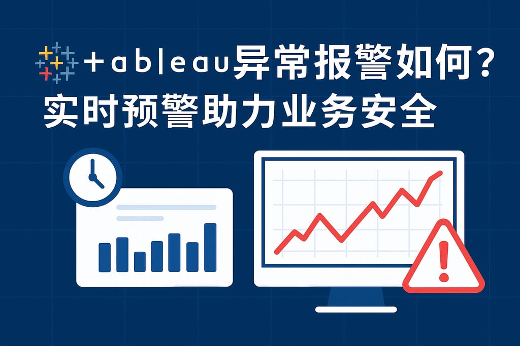 tableau异常报警如何配置？实时预警助力业务安全