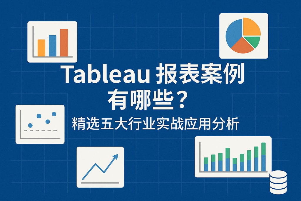 tableau报表案例有哪些？精选五大行业实战应用分析