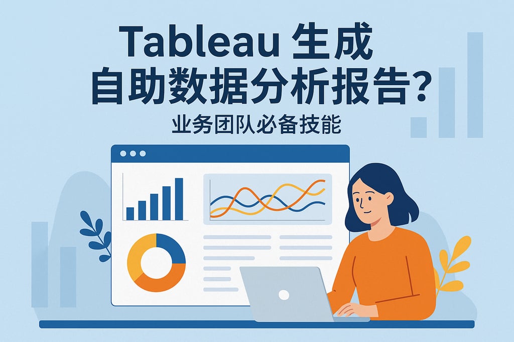 tableau生成自助数据分析报告？业务团队必备技能
