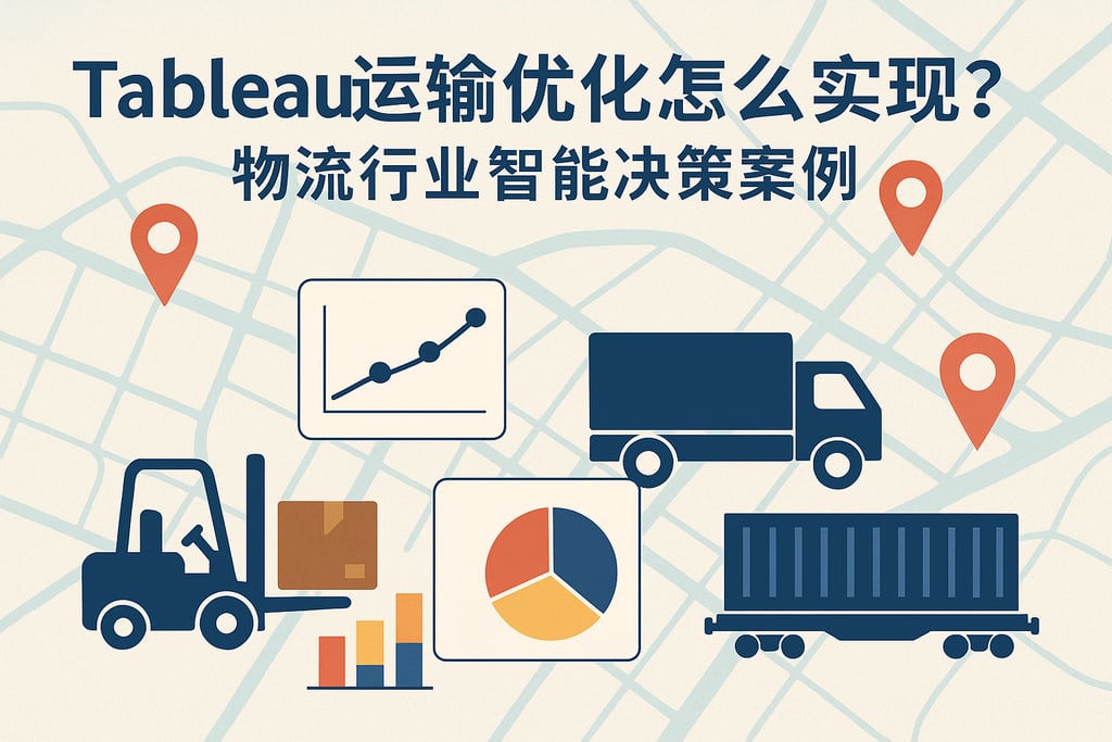 tableau运输优化怎么实现？物流行业智能决策案例
