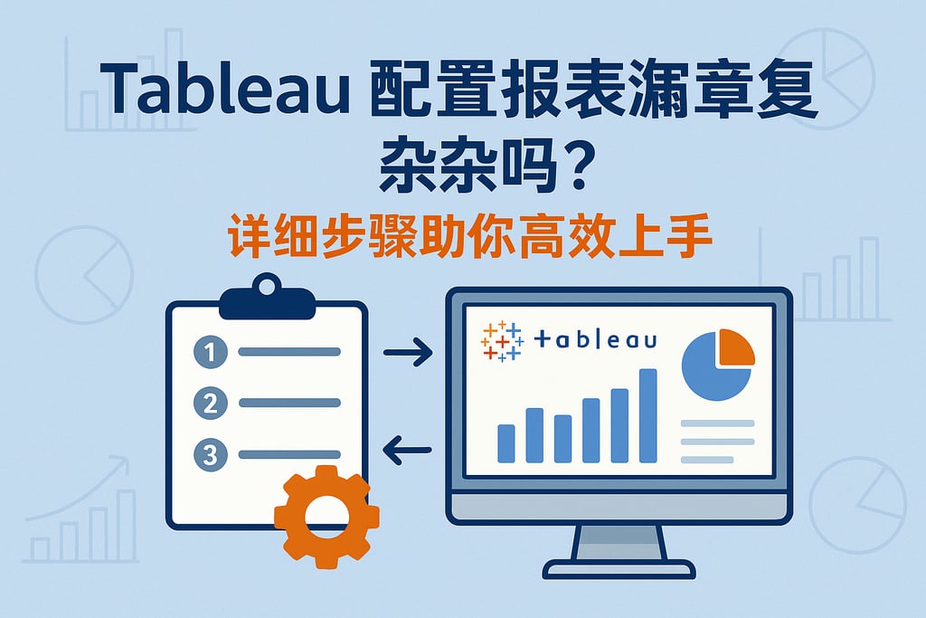 tableau配置报表流程复杂吗？详细步骤助你高效上手