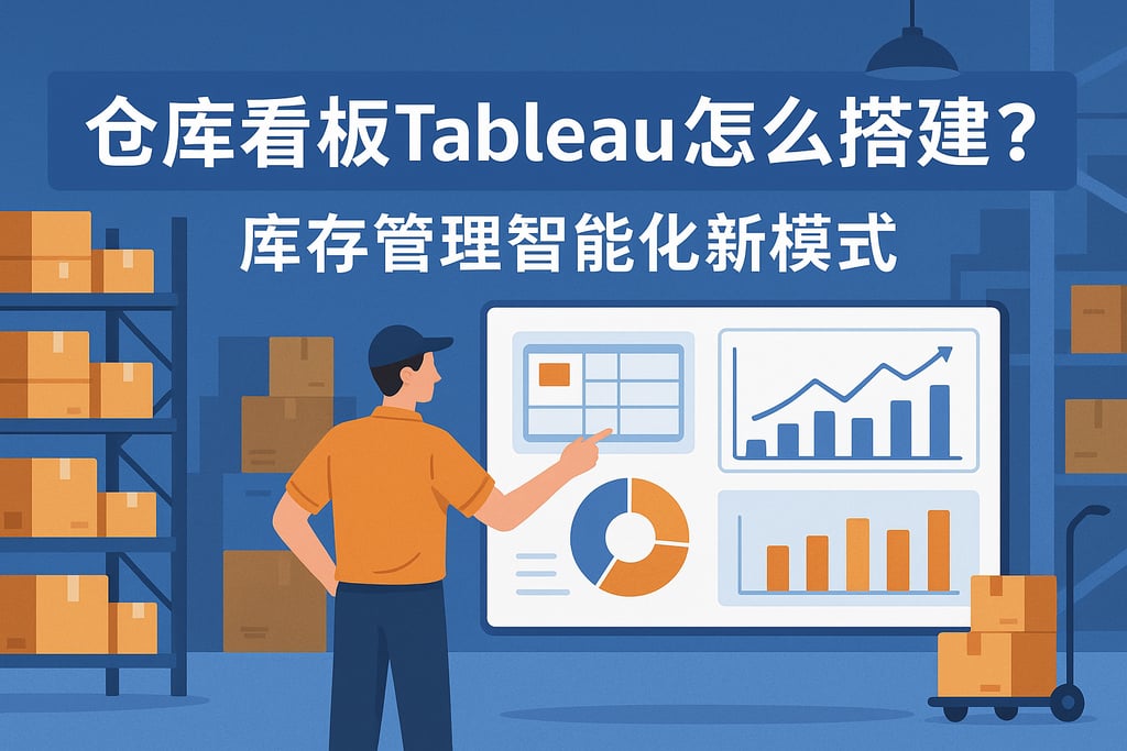 仓库看板Tableau怎么搭建？库存管理智能化新模式