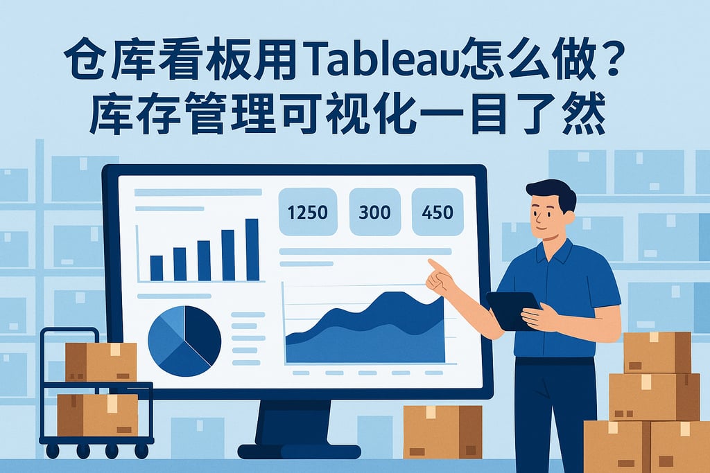 仓库看板用Tableau怎么做？库存管理可视化一目了然