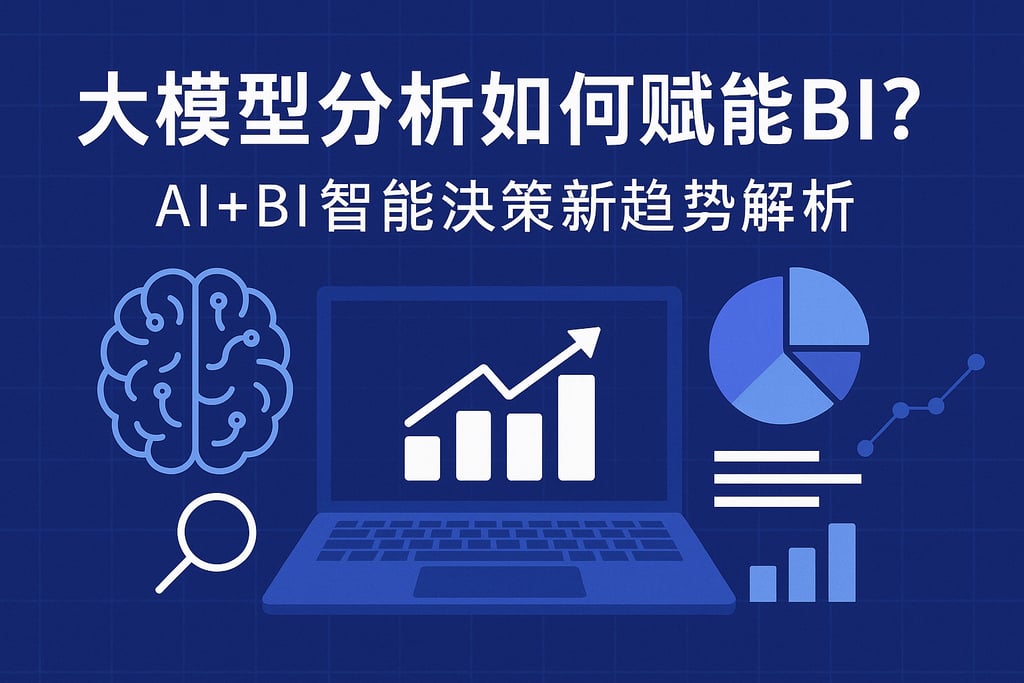 大模型分析如何赋能BI？AI+BI智能决策新趋势解析