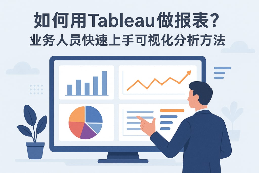 如何用Tableau做报表？业务人员快速上手可视化分析方法