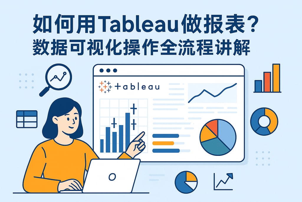 如何用Tableau做报表？数据可视化操作全流程讲解