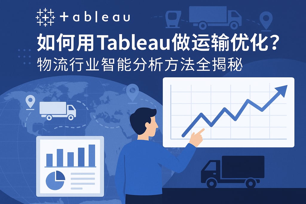 如何用Tableau做运输优化？物流行业智能分析方法全揭秘