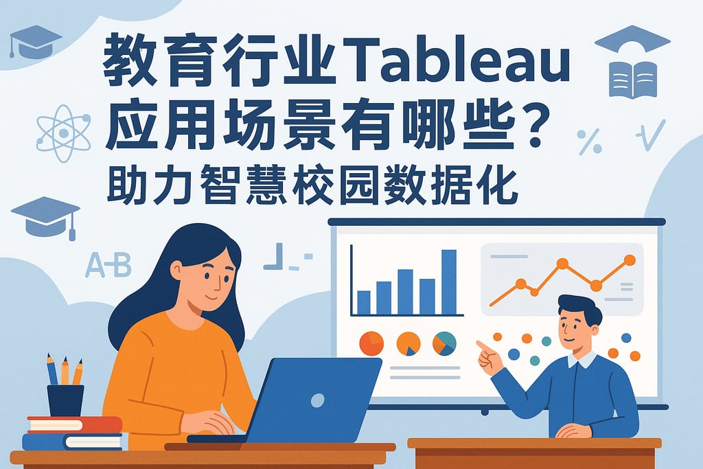 教育行业Tableau应用场景有哪些？助力智慧校园数据化