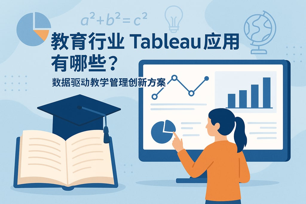 教育行业Tableau应用有哪些？数据驱动教学管理创新方案