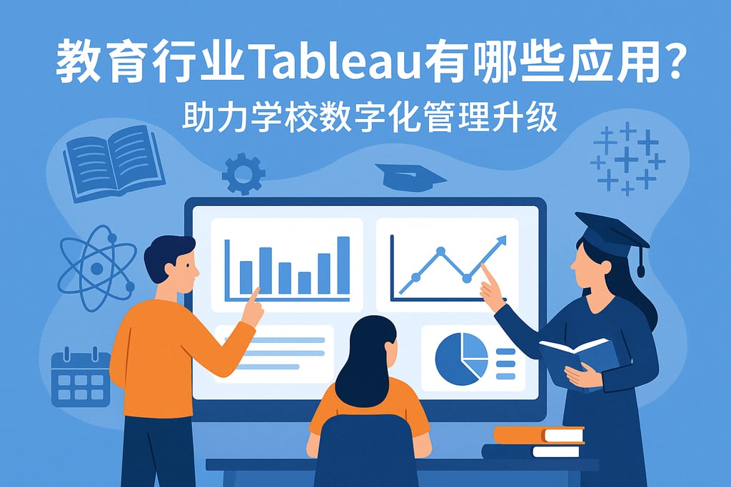 教育行业Tableau有哪些应用？助力学校数字化管理升级