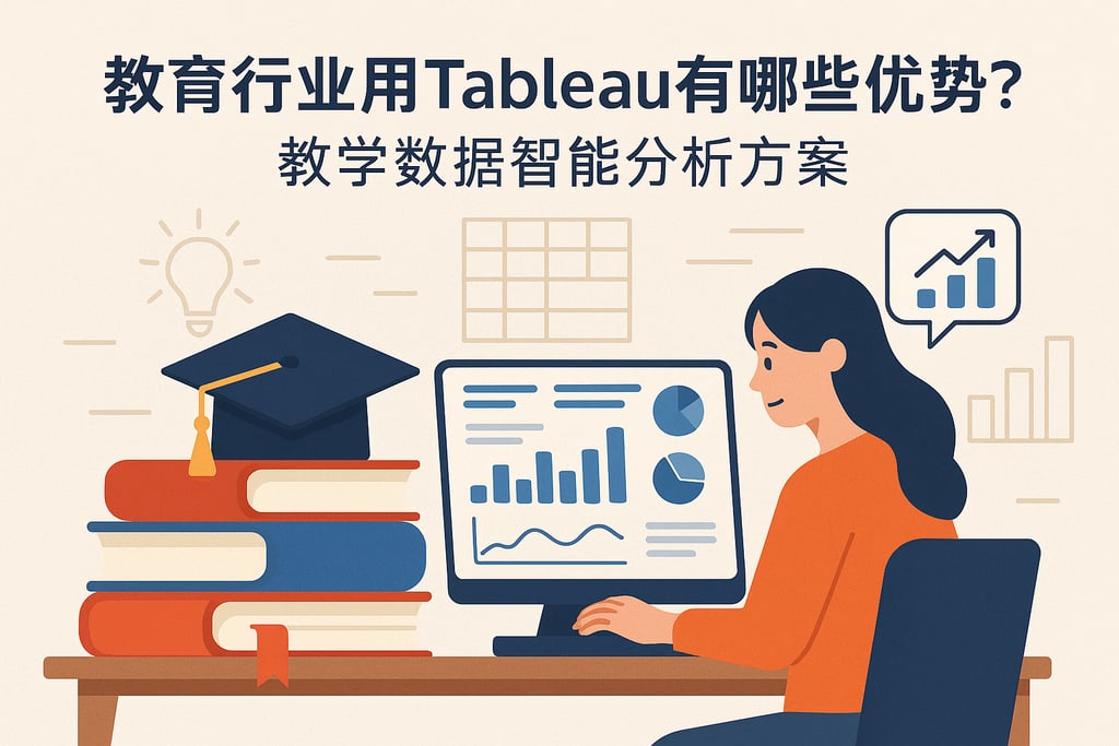 教育行业用Tableau有哪些优势？教学数据智能分析方案