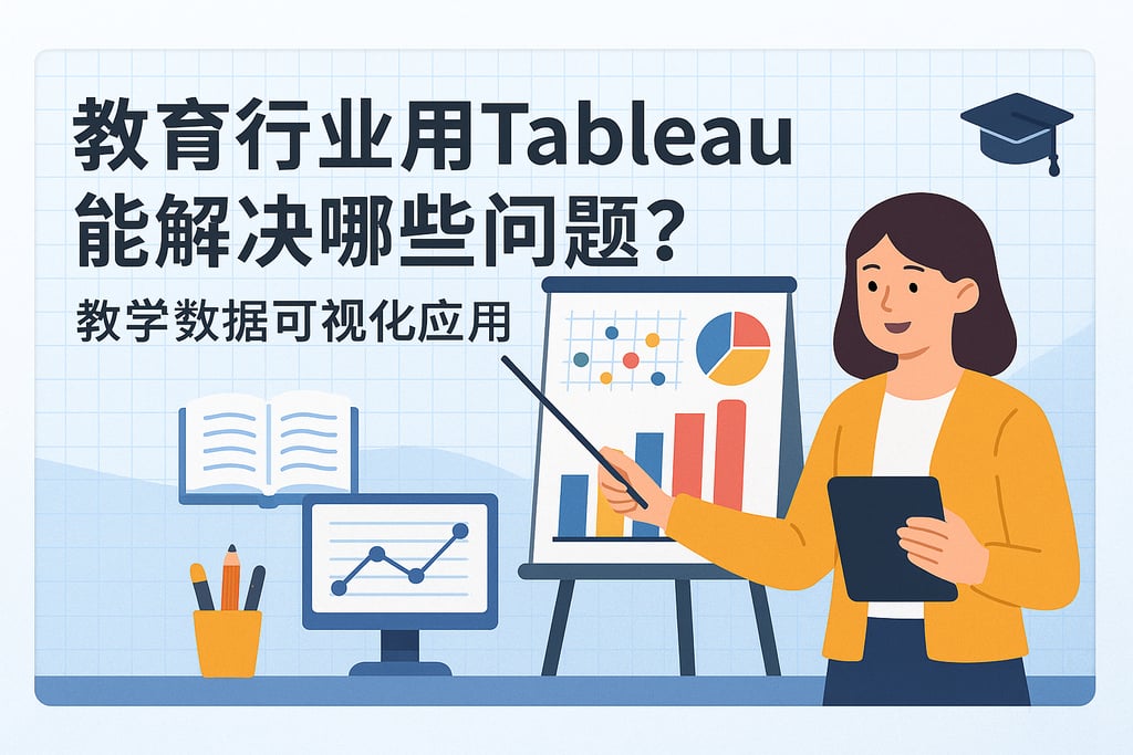 教育行业用Tableau能解决哪些问题？教学数据可视化应用