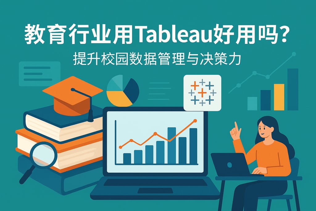 教育行业用tableau好用吗？提升校园数据管理与决策力