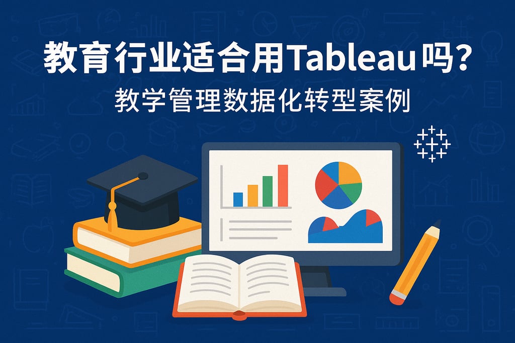 教育行业适合用Tableau吗？教学管理数据化转型案例
