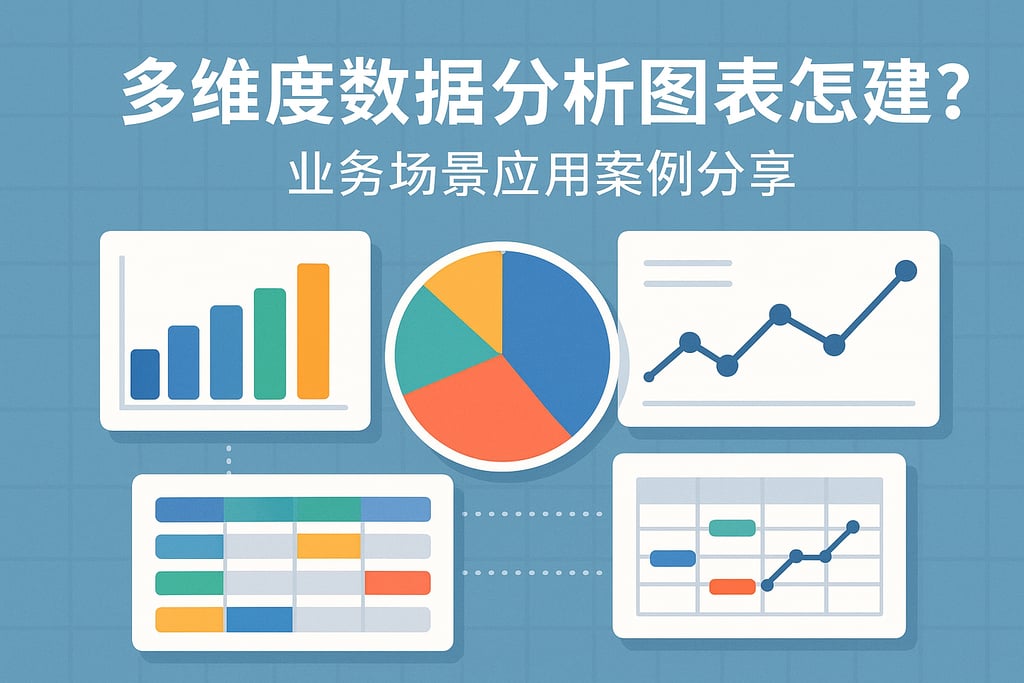 多维度数据分析图表怎构建?业务场景应用案例分享 - FineBI数据分析知识库