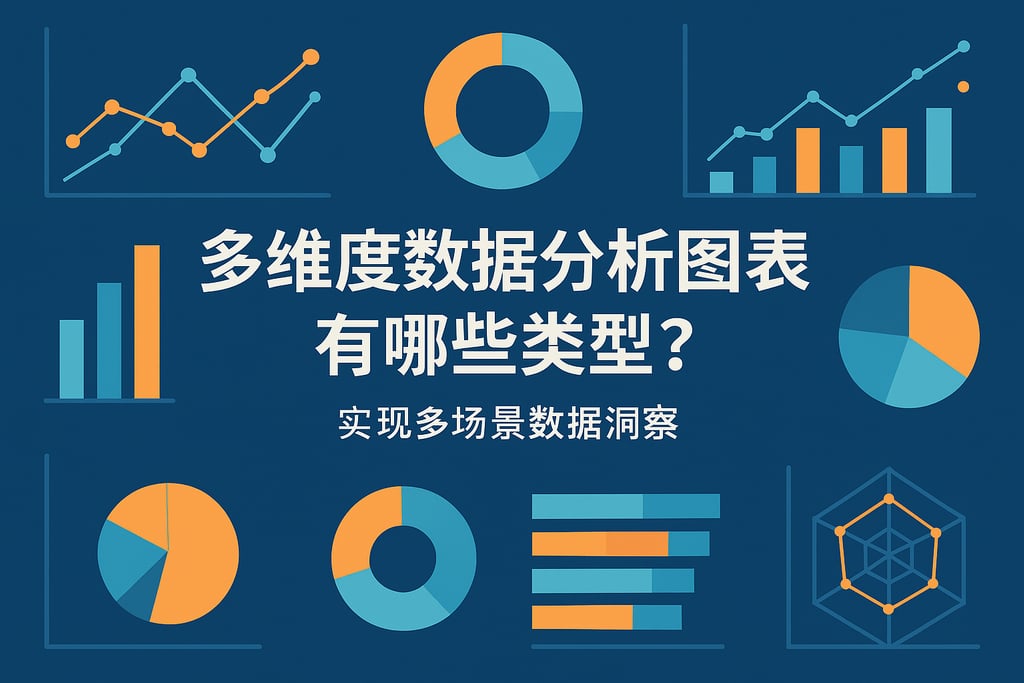 多维度数据分析图表有哪些类型?实现多场景数据洞察 - FineBI数据分析知识库
