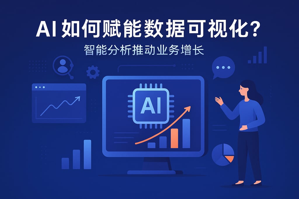 AI如何赋能数据可视化？智能分析推动业务增长