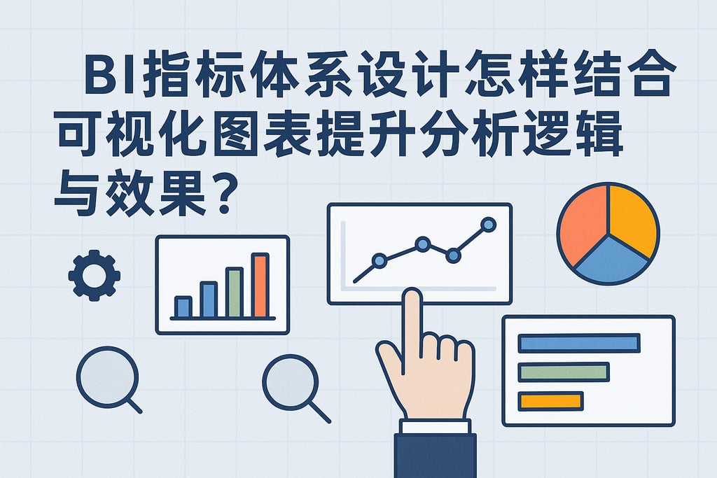BI指标体系设计怎样结合可视化图表？提升分析逻辑与效果