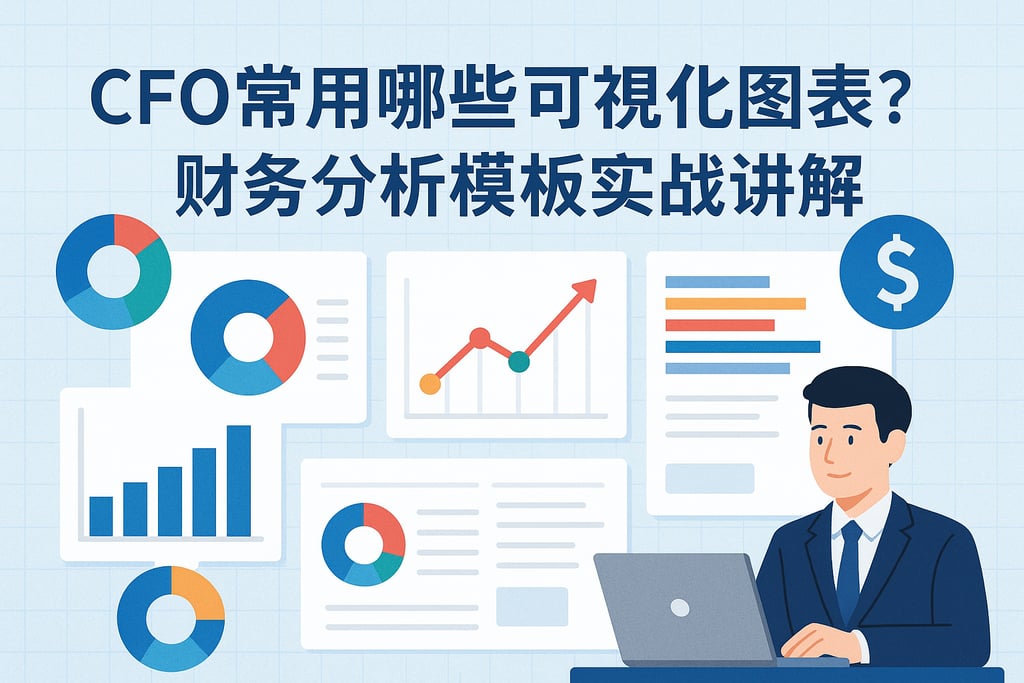 CFO常用哪些可视化图表？财务分析模板实战讲解