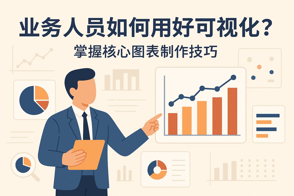 业务人员如何用好可视化？掌握核心图表制作技巧