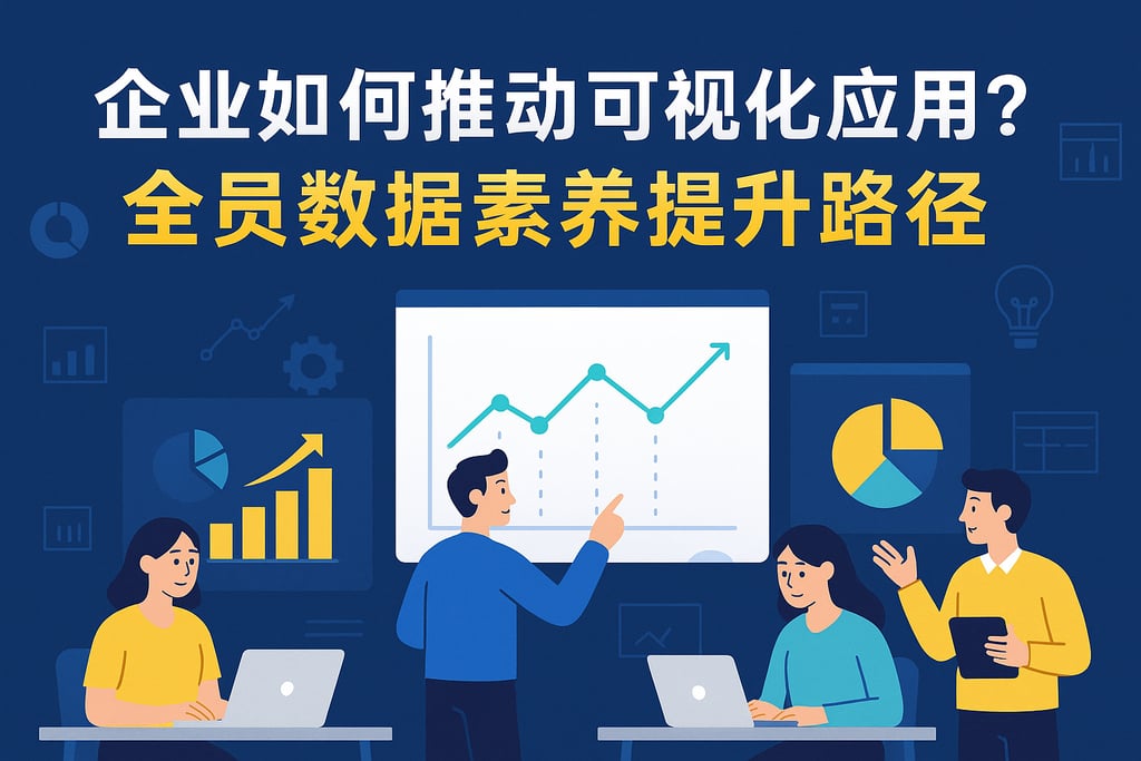 企业如何推动可视化应用？全员数据素养提升路径