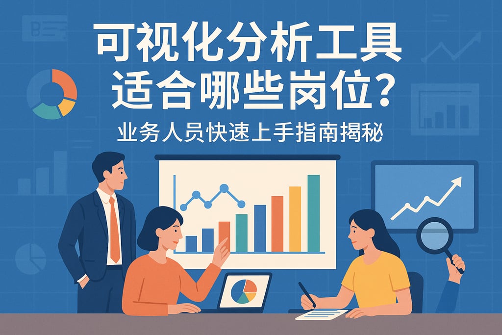 可视化分析工具适合哪些岗位？业务人员快速上手指南揭秘