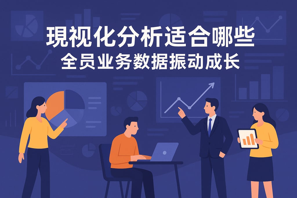 可视化分析适合哪些岗位？全员业务数据驱动成长