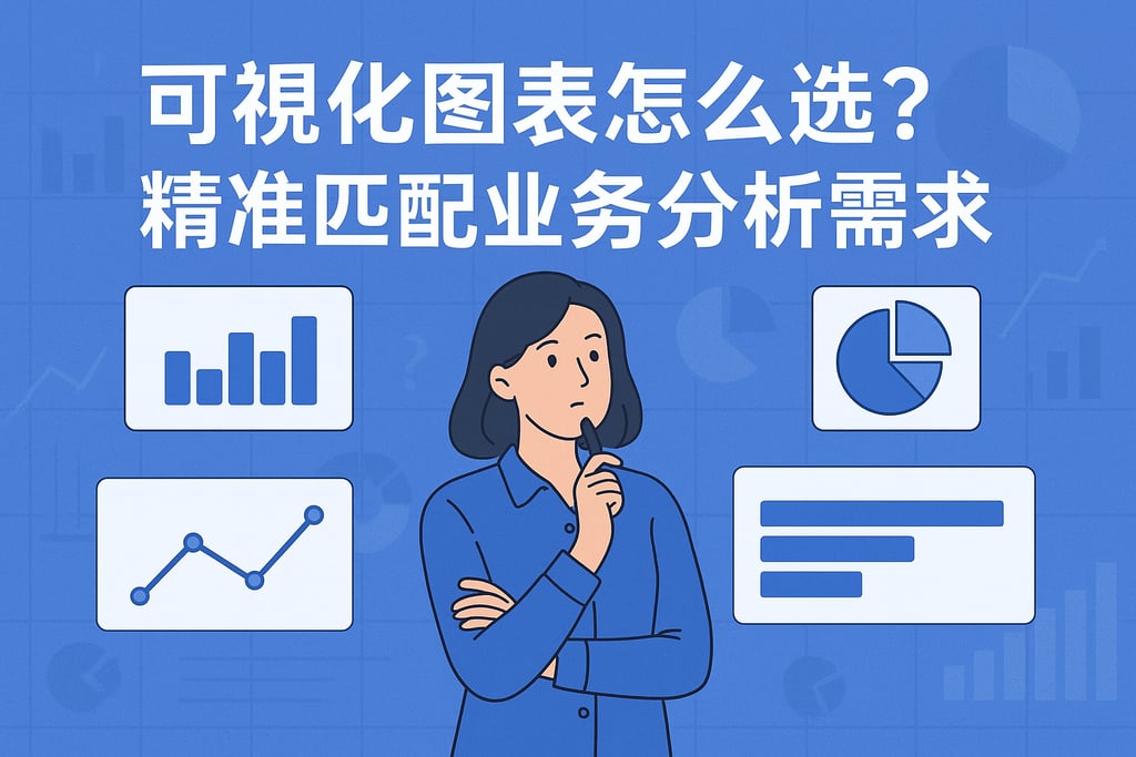 可视化图表怎么选？精准匹配业务分析需求