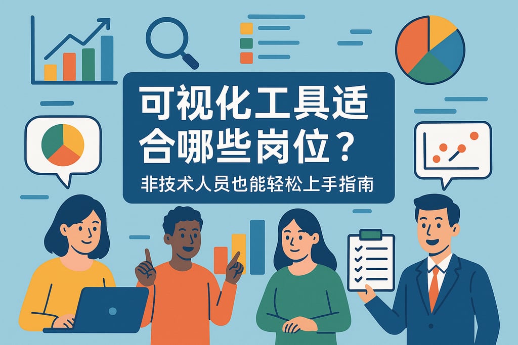 可视化工具适合哪些岗位？非技术人员也能轻松上手指南