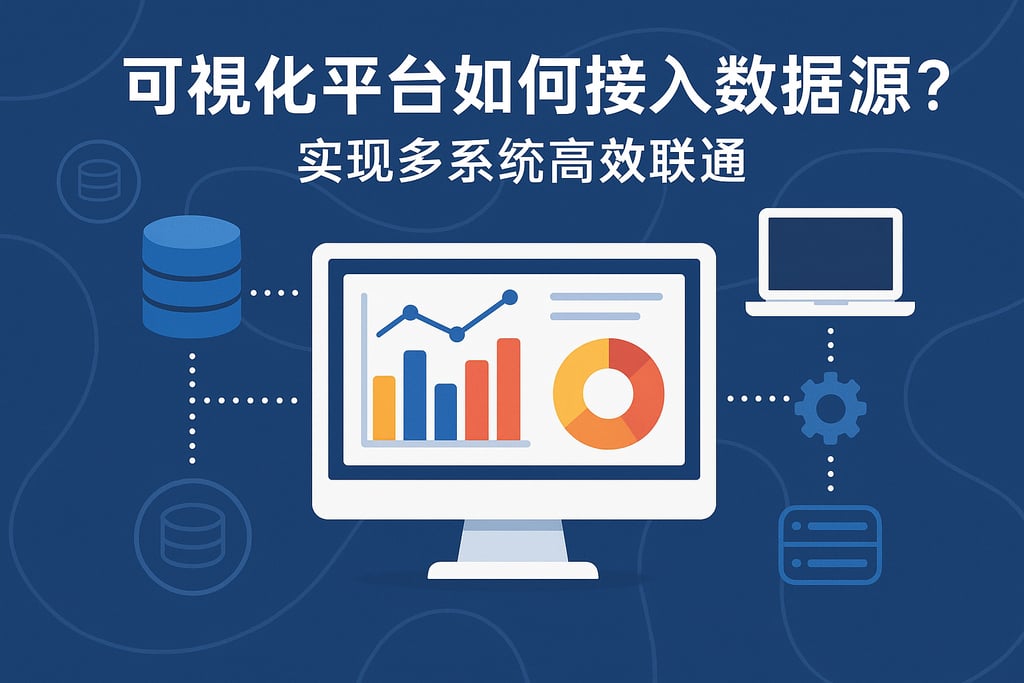 可视化平台如何接入数据源？实现多系统高效联通