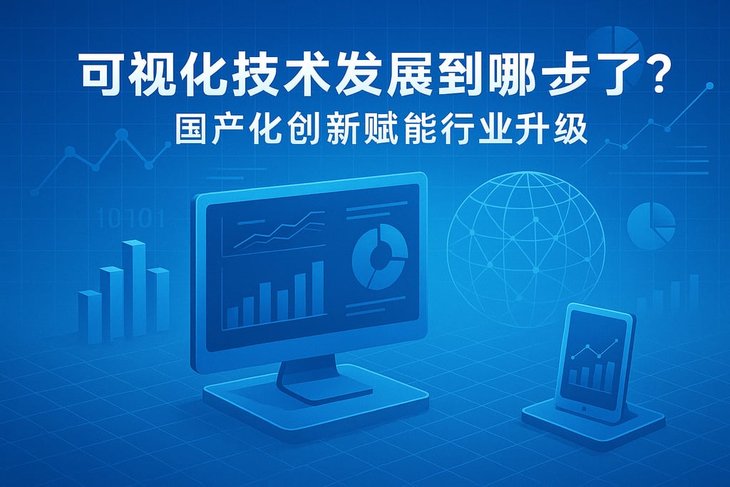 可视化技术发展到哪一步了？国产化创新赋能行业升级