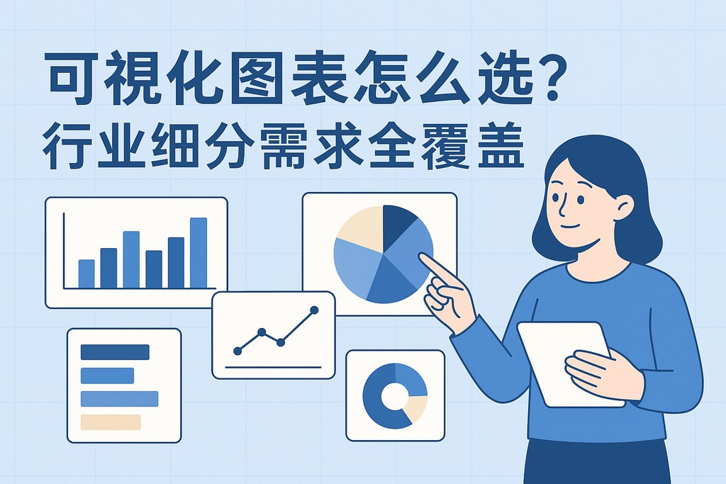 可视化数据图表怎么选？行业细分需求全覆盖
