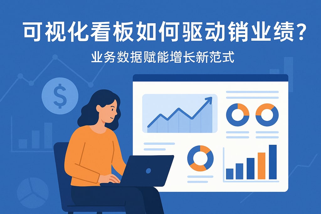 可视化看板如何驱动销售业绩？业务数据赋能增长新范式