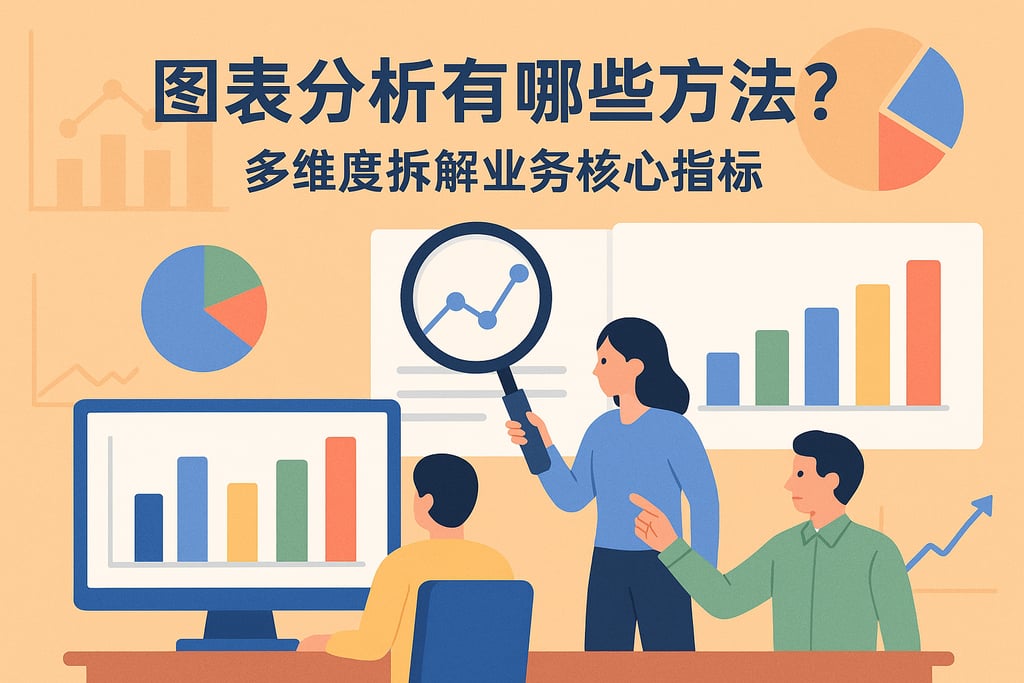 图表分析有哪些方法？多维度拆解业务核心指标