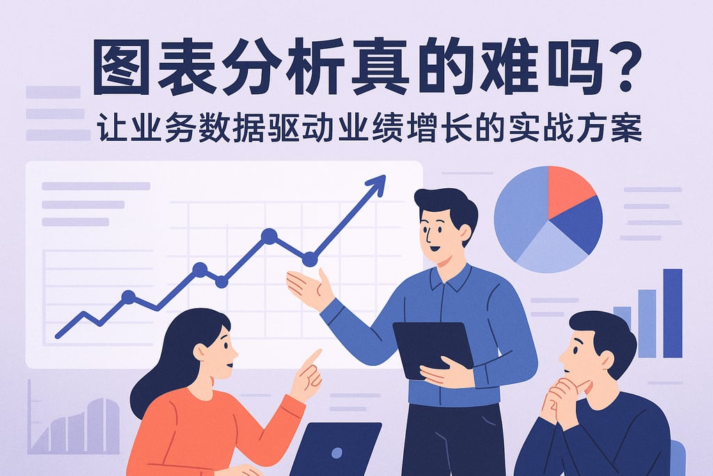 图表分析真的难吗？让业务数据驱动业绩增长的实战方案