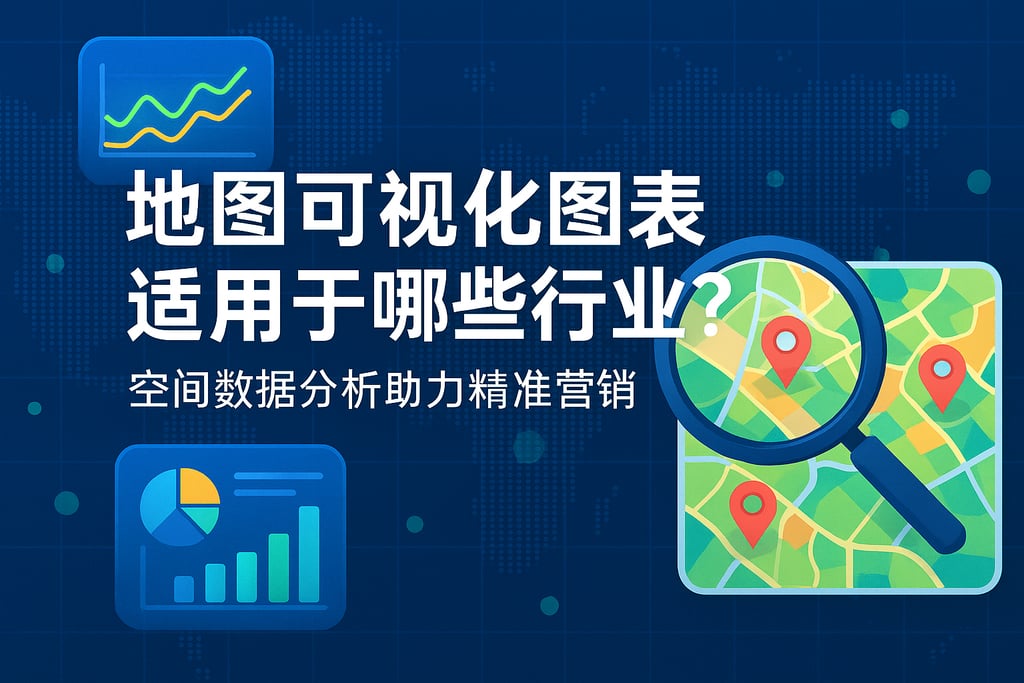 地图可视化图表适用于哪些行业？空间数据分析助力精准营销